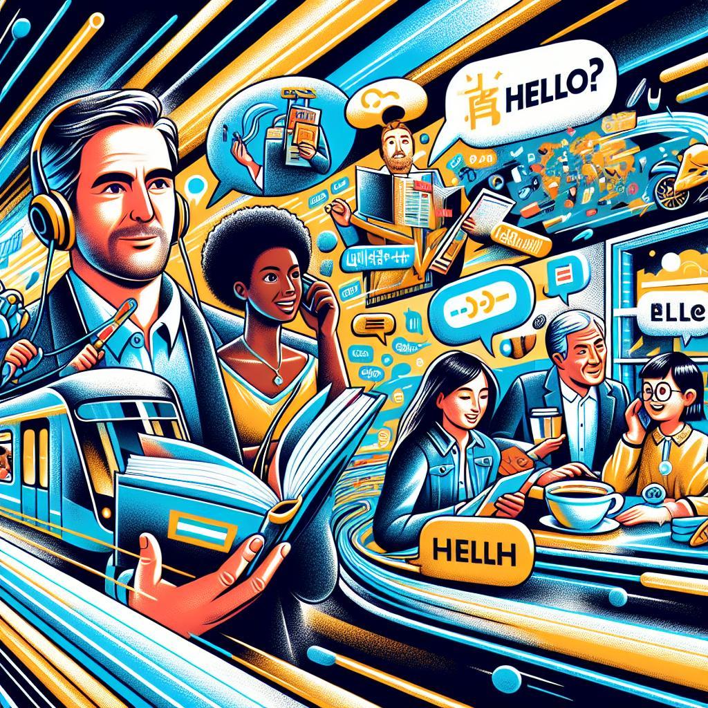 Sprachenlernen im Alltag: Methoden für schnelle Fortschritte